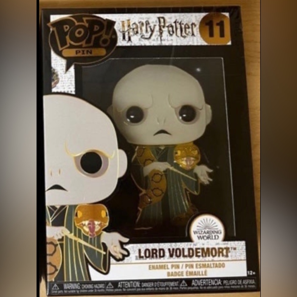 ☆LORD VOLDEMORT☆ Funko Pop Pin! MOVIE: HARRY POTTER